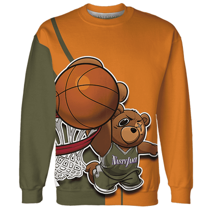 Olive 5s Sweatshirt Match BER Dunk - NastyJamz