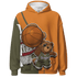 Olive 5s Hoodie Match BER Dunk - NastyJamz