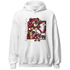 Retro Red Taxi 12s Hoodie Match BER Fighting Boxing - NastyJamz