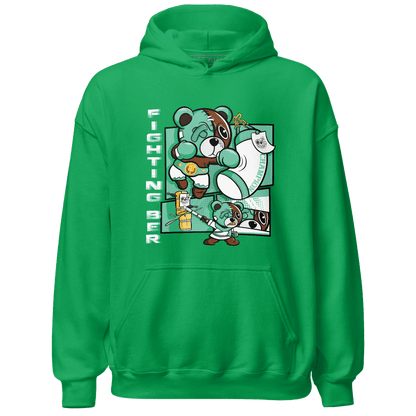 High OG Green Glow 1s Hoodie Match BER Fighting Boxing - NastyJamz