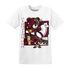 High White Team Red 1s T Shirt Match BER Fighting Boxing - NastyJamz