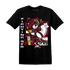 High White Team Red 1s T Shirt Match BER Fighting Boxing - NastyJamz