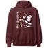 High White Team Red 1s Hoodie Match BER Fighting Boxing - NastyJamz