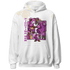 GS Hyper Violet 4s Hoodie Match BER Fighting Boxing - NastyJamz