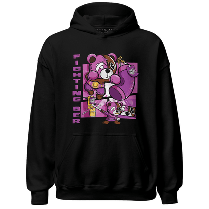 GS Hyper Violet 4s Hoodie Match BER Fighting Boxing - NastyJamz