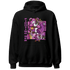 GS Hyper Violet 4s Hoodie Match BER Fighting Boxing - NastyJamz
