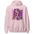 GS Hyper Violet 4s Hoodie Match BER Fighting Boxing - NastyJamz