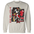 Jumman Jack University Red Sweatshirt Match BER Fighting Boxing - NastyJamz