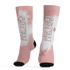 Low Legend Pink 11s Socks Match BER GOTEM 3D All-Over Print - NastyJamz