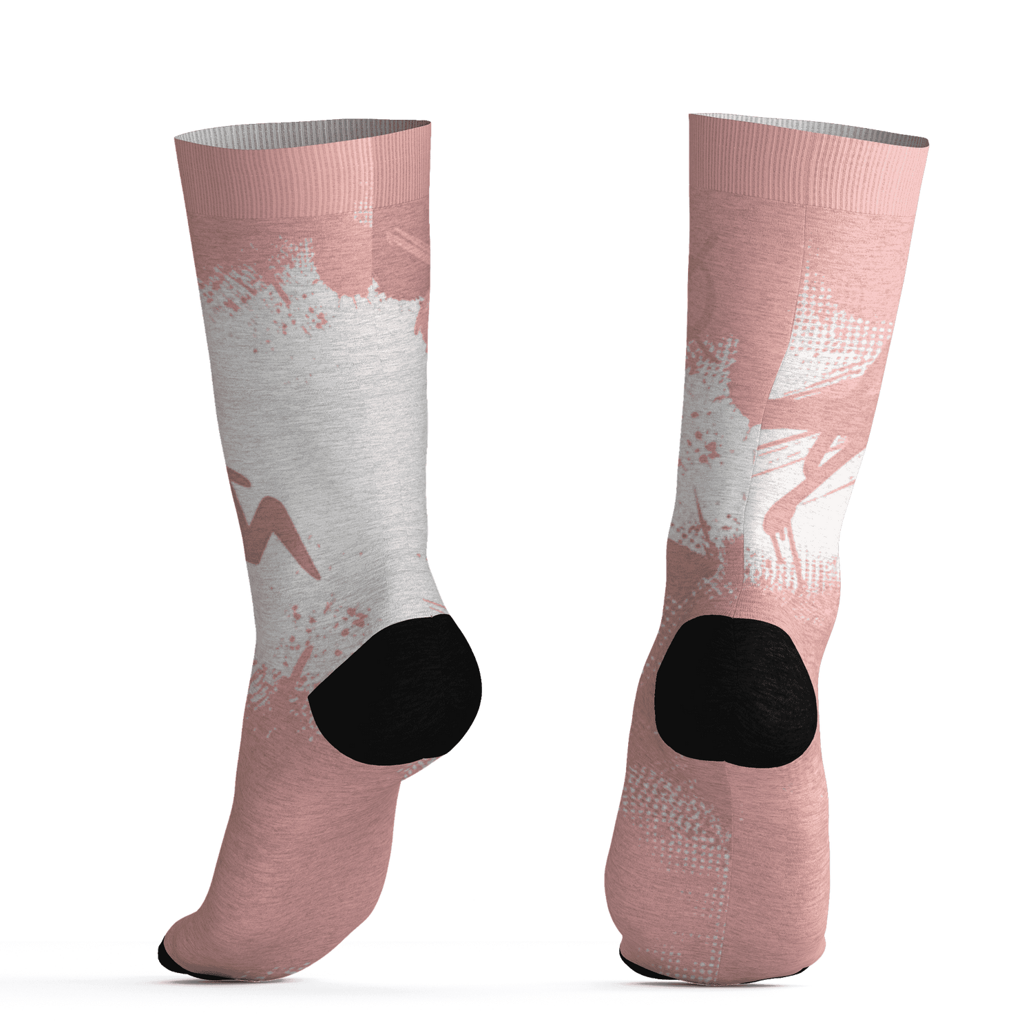 Low Legend Pink 11s Socks Match BER GOTEM 3D All-Over Print - NastyJamz