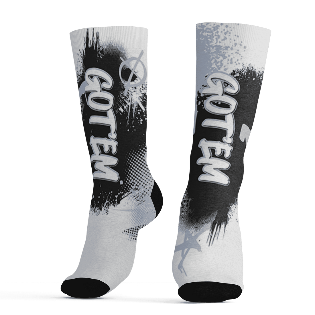 Low Space Jamz 11s Socks Match BER GOTEM 3D All-Over Print - NastyJamz