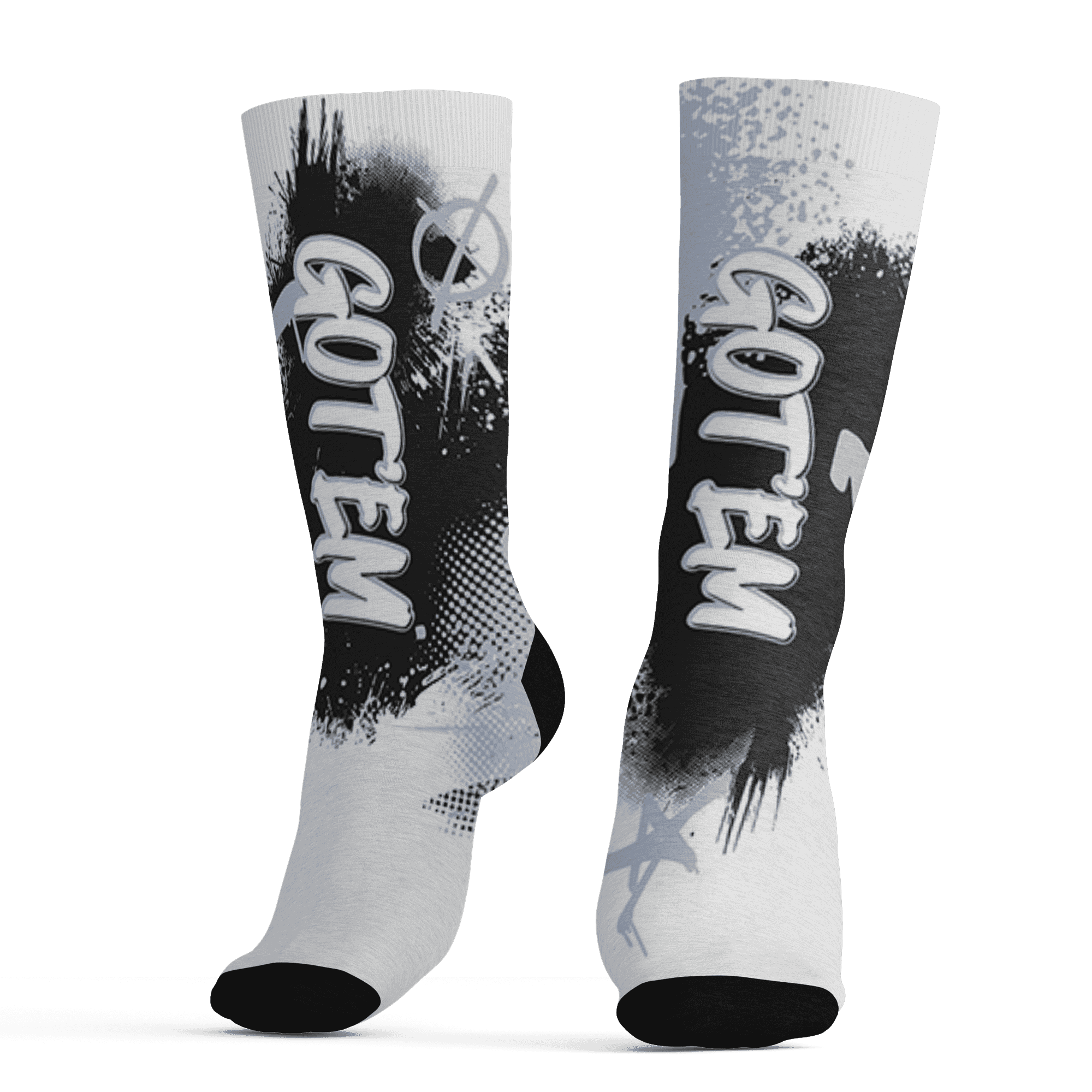 Low Space Jamz 11s Socks Match BER GOTEM 3D All-Over Print - NastyJamz