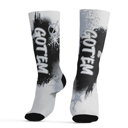 Low Space Jamz 11s Socks Match BER GOTEM 3D All-Over Print - NastyJamz