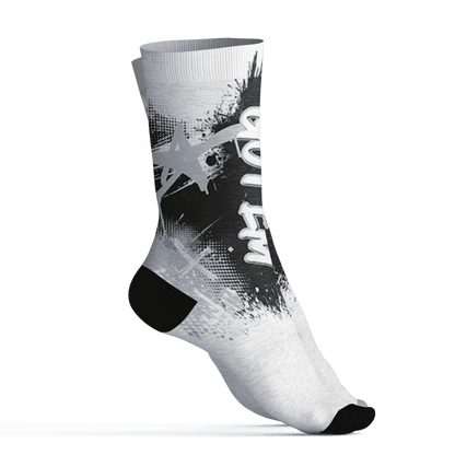 Low Space Jamz 11s Socks Match BER GOTEM 3D All-Over Print - NastyJamz