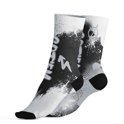Low Space Jamz 11s Socks Match BER GOTEM 3D All-Over Print - NastyJamz