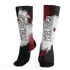 Retro Red Taxi 12s Socks Match BER GOTEM 3D All-Over Print - NastyJamz