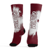 High White Team Red 1s Socks Match BER GOTEM 3D All-Over Print - NastyJamz