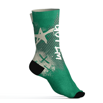 Nina CN Abney 3s Socks Match BER GOTEM 3D All-Over Print - NastyJamz