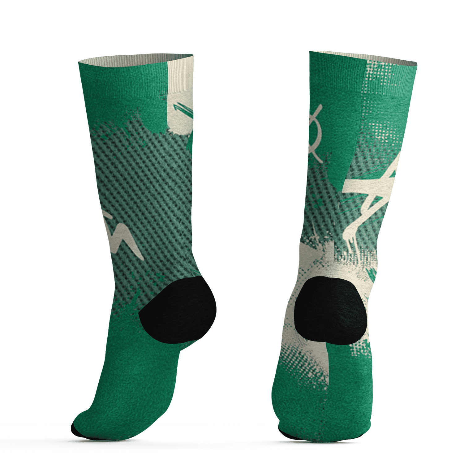 Nina CN Abney 3s Socks Match BER GOTEM 3D All-Over Print - NastyJamz