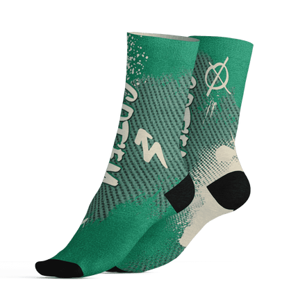 Nina CN Abney 3s Socks Match BER GOTEM 3D All-Over Print - NastyJamz