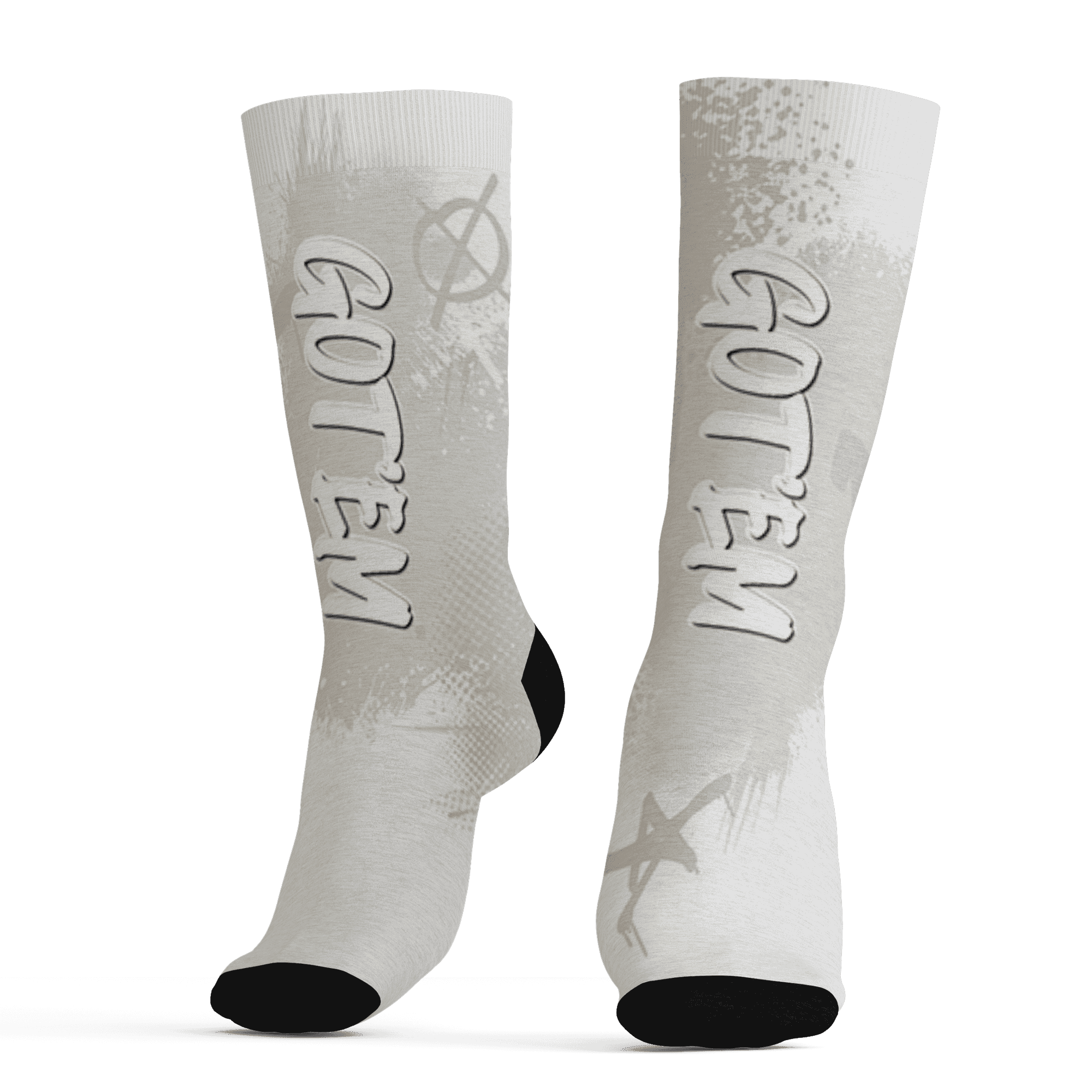 AJ 5 SE Sail Socks Match BER GOTEM 3D All-Over Print - NastyJamz