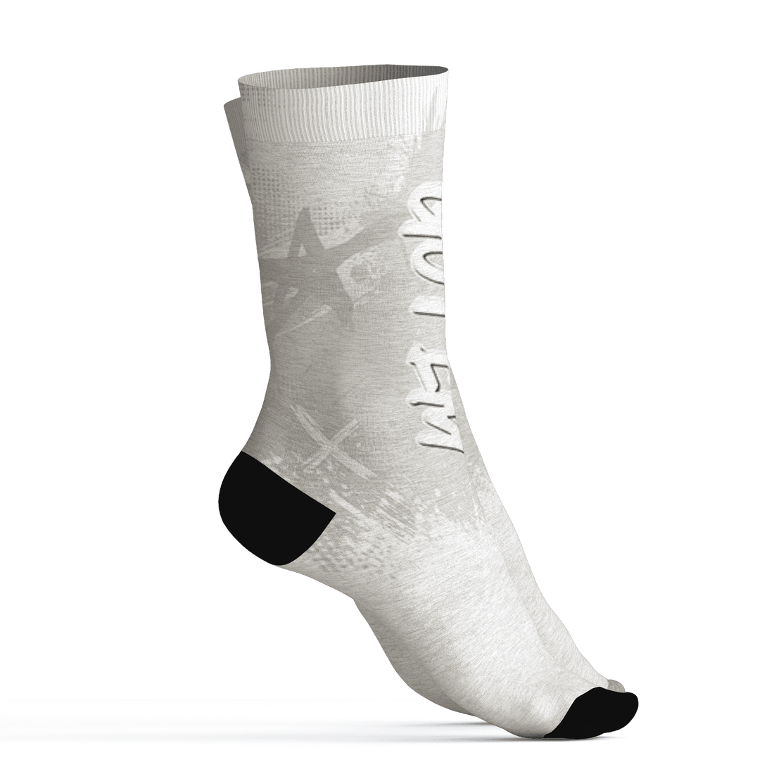 AJ 5 SE Sail Socks Match BER GOTEM 3D All-Over Print - NastyJamz