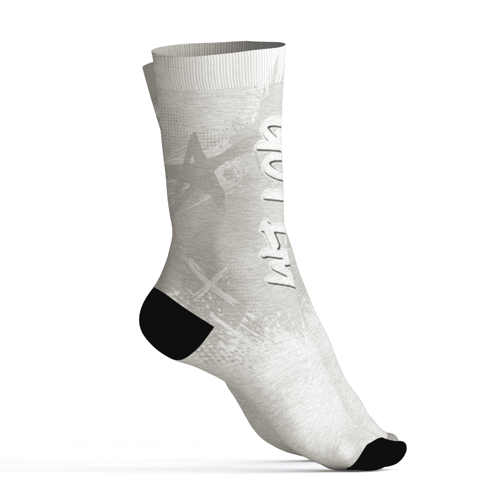 AJ 5 SE Sail Socks Match BER GOTEM 3D All-Over Print - NastyJamz