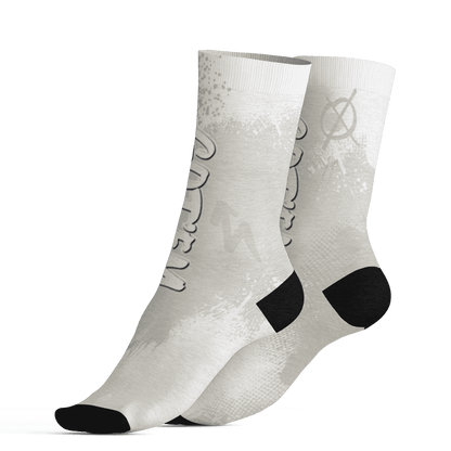 AJ 5 SE Sail Socks Match BER GOTEM 3D All-Over Print - NastyJamz