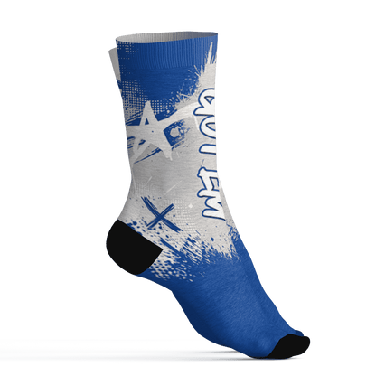 Air Max 1 86 Royal Socks Match BER GOTEM 3D All-Over Print - NastyJamz