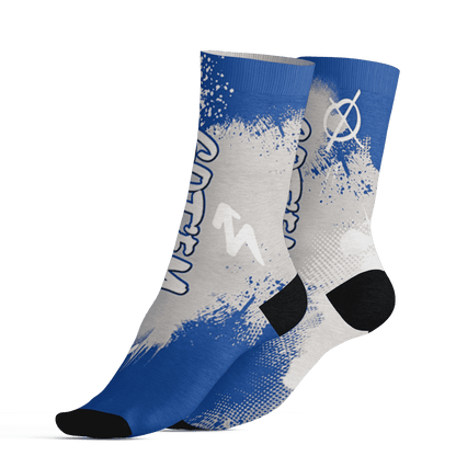 Air Max 1 86 Royal Socks Match BER GOTEM 3D All-Over Print - NastyJamz