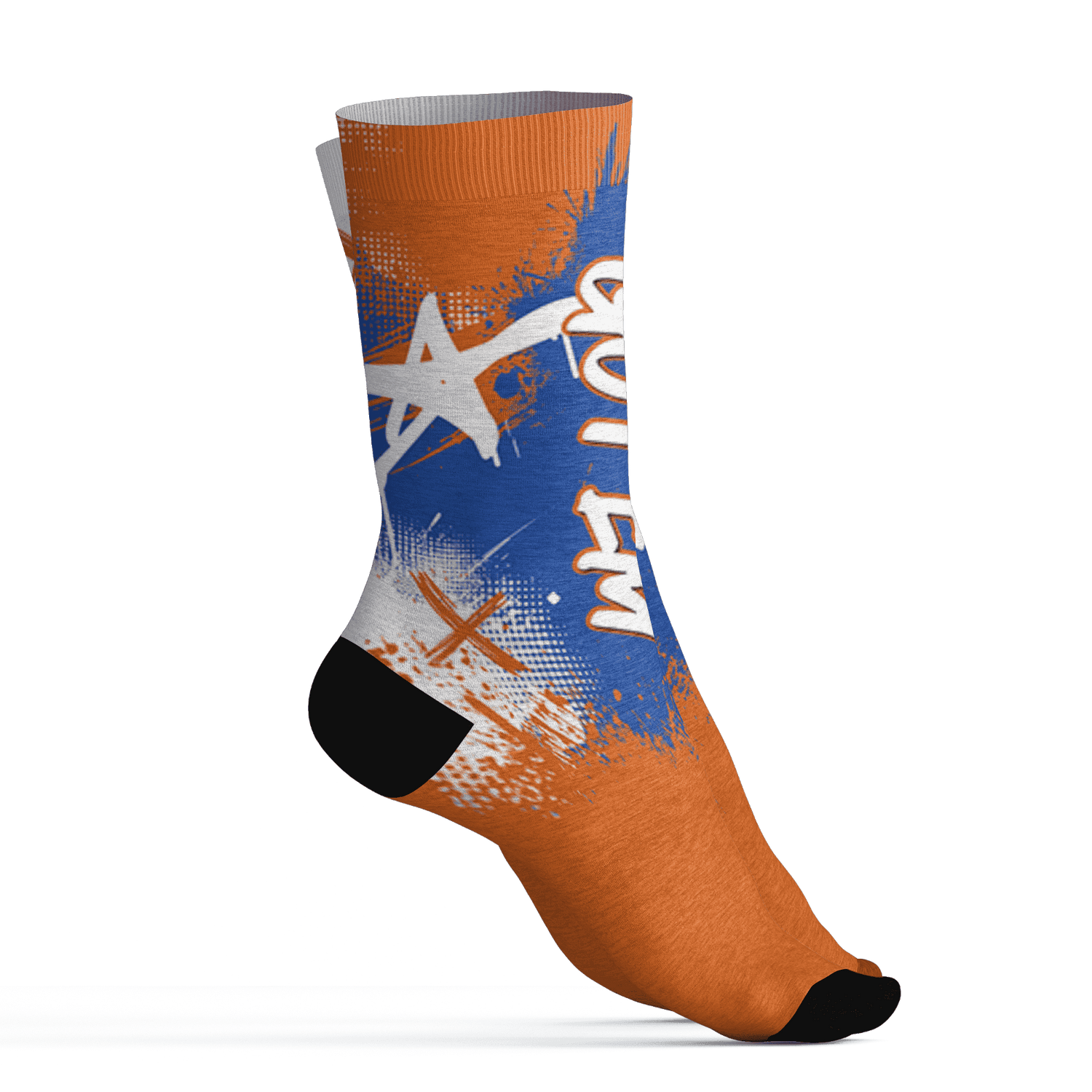 Dunk Low Knicks Socks Match BER GOTEM 3D All-Over Print - NastyJamz