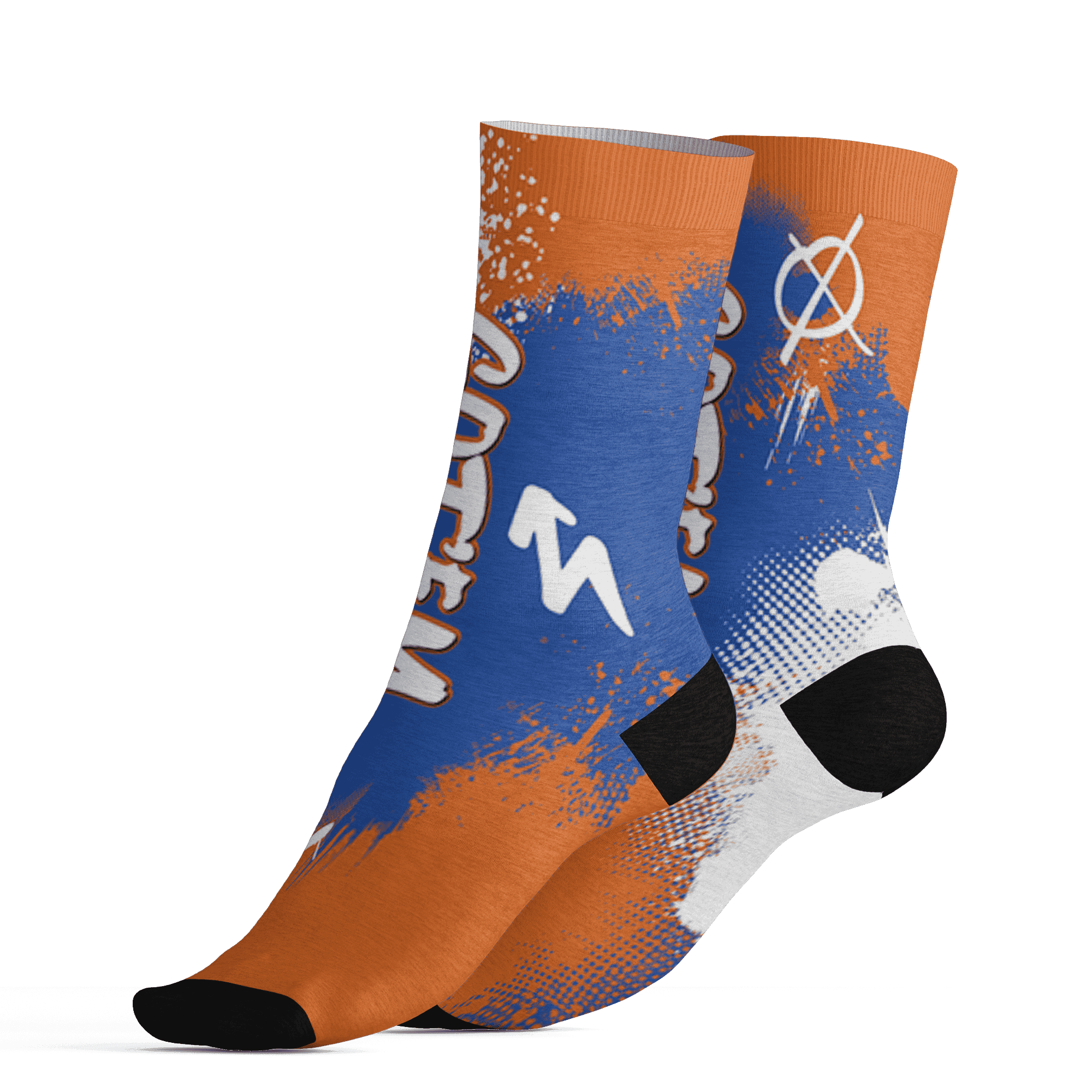 Dunk Low Knicks Socks Match BER GOTEM 3D All-Over Print - NastyJamz