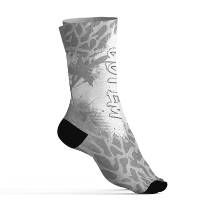 Craft Ivory 3s Socks Match BER GOTEM 3D All-Over Print - NastyJamz