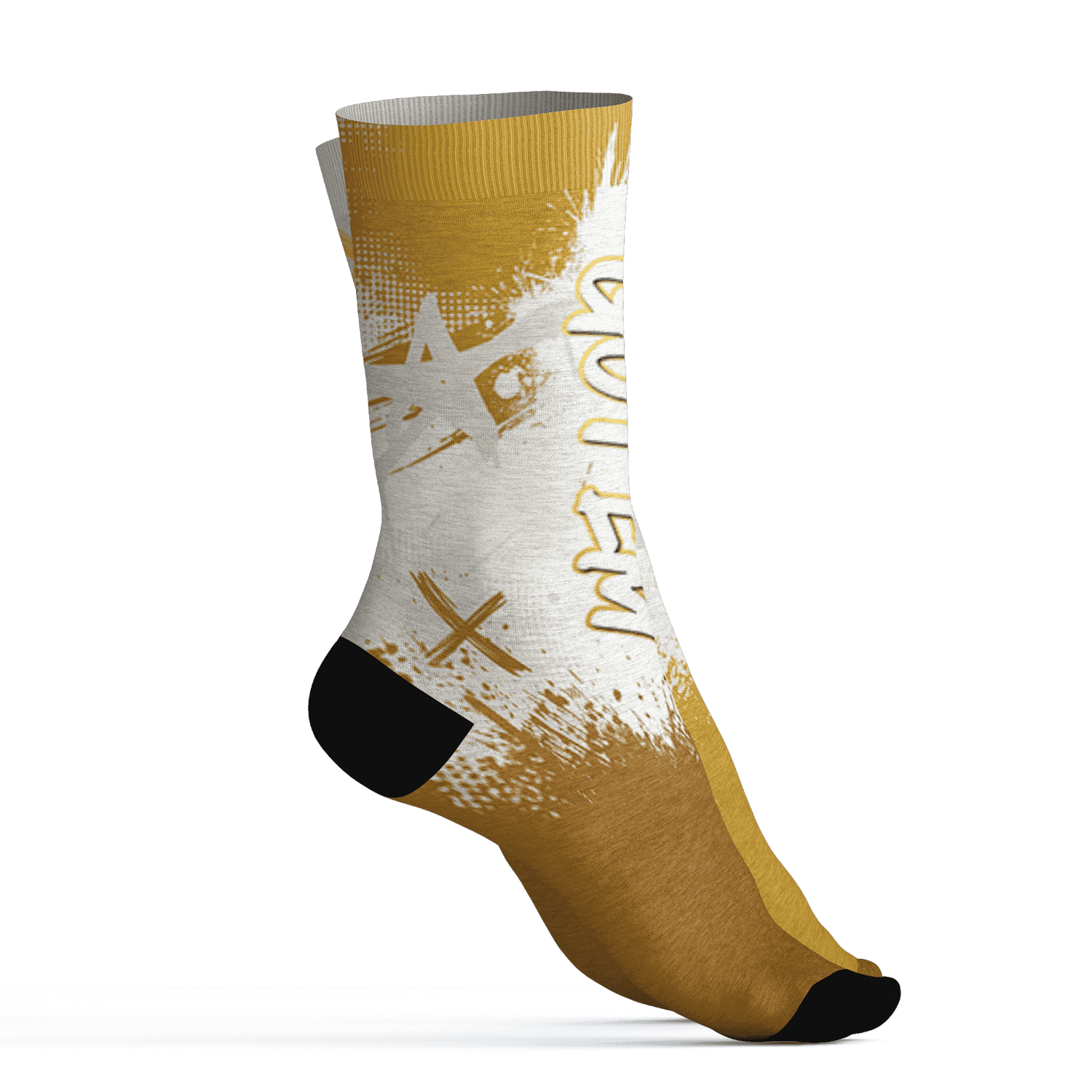 Sail 4s Socks Match BER GOTEM 3D All-Over Print - NastyJamz