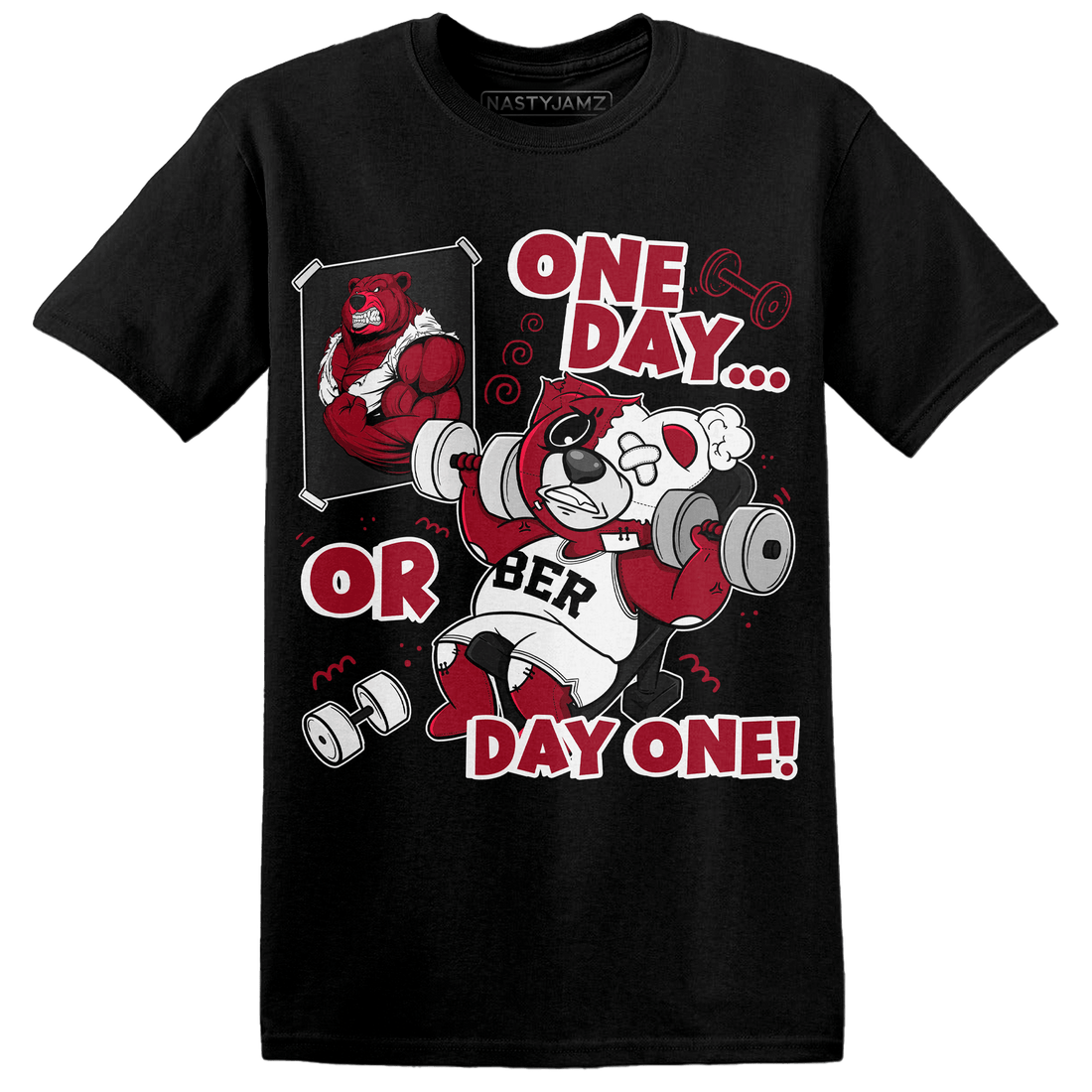 Retro Red Taxi 12s T Shirt Match BER Gymmer - NastyJamz