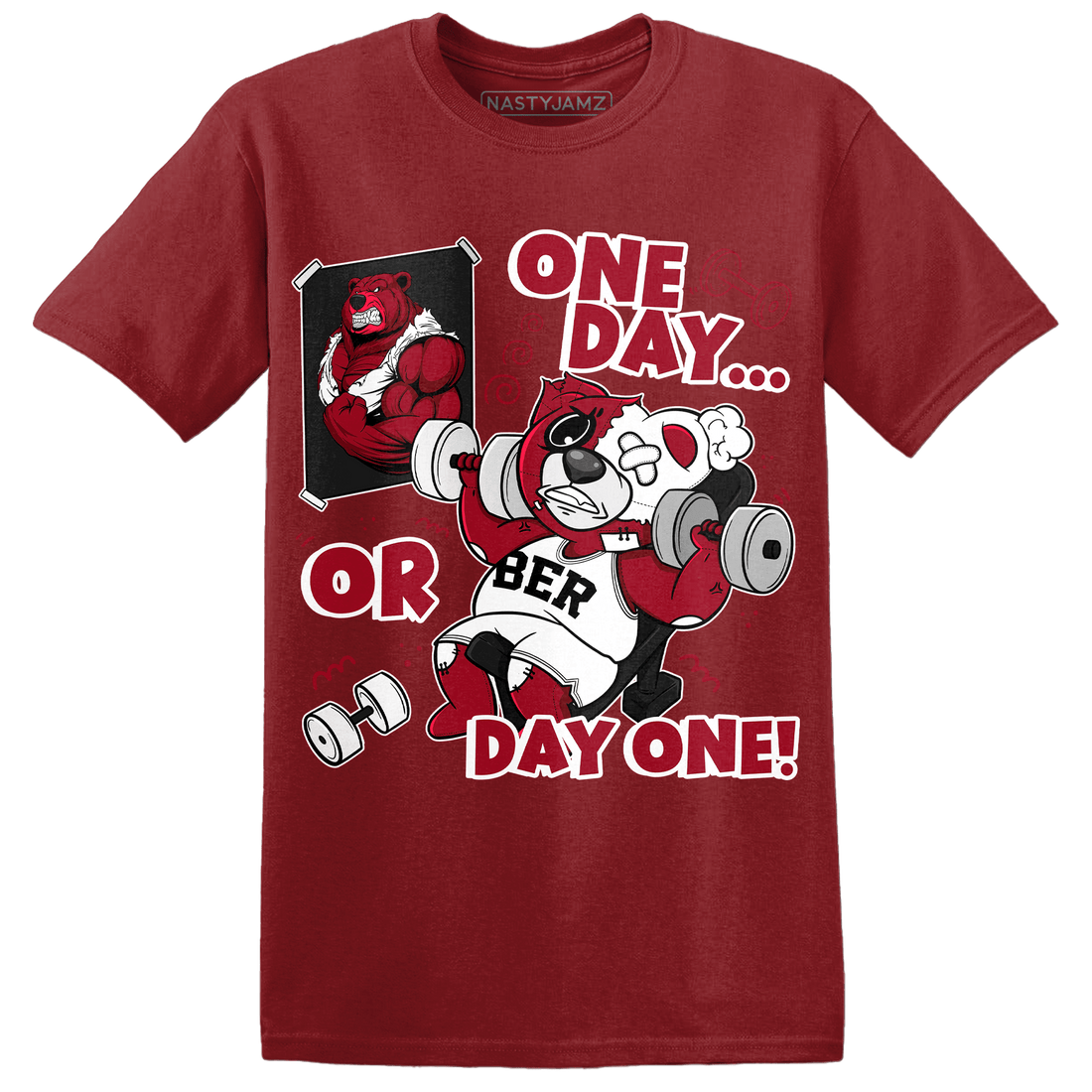 Retro Red Taxi 12s T Shirt Match BER Gymmer - NastyJamz