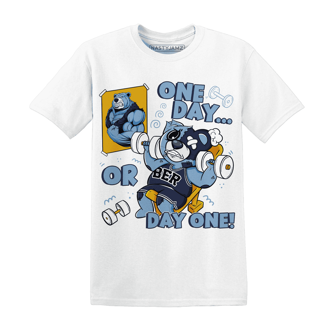 First In Flight 1s T Shirt Match BER Gymmer - NastyJamz