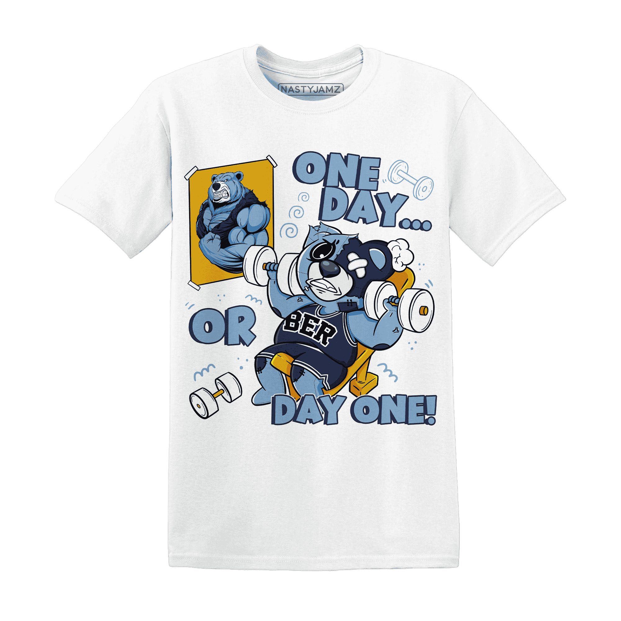 First In Flight 1s T Shirt Match BER Gymmer - NastyJamz
