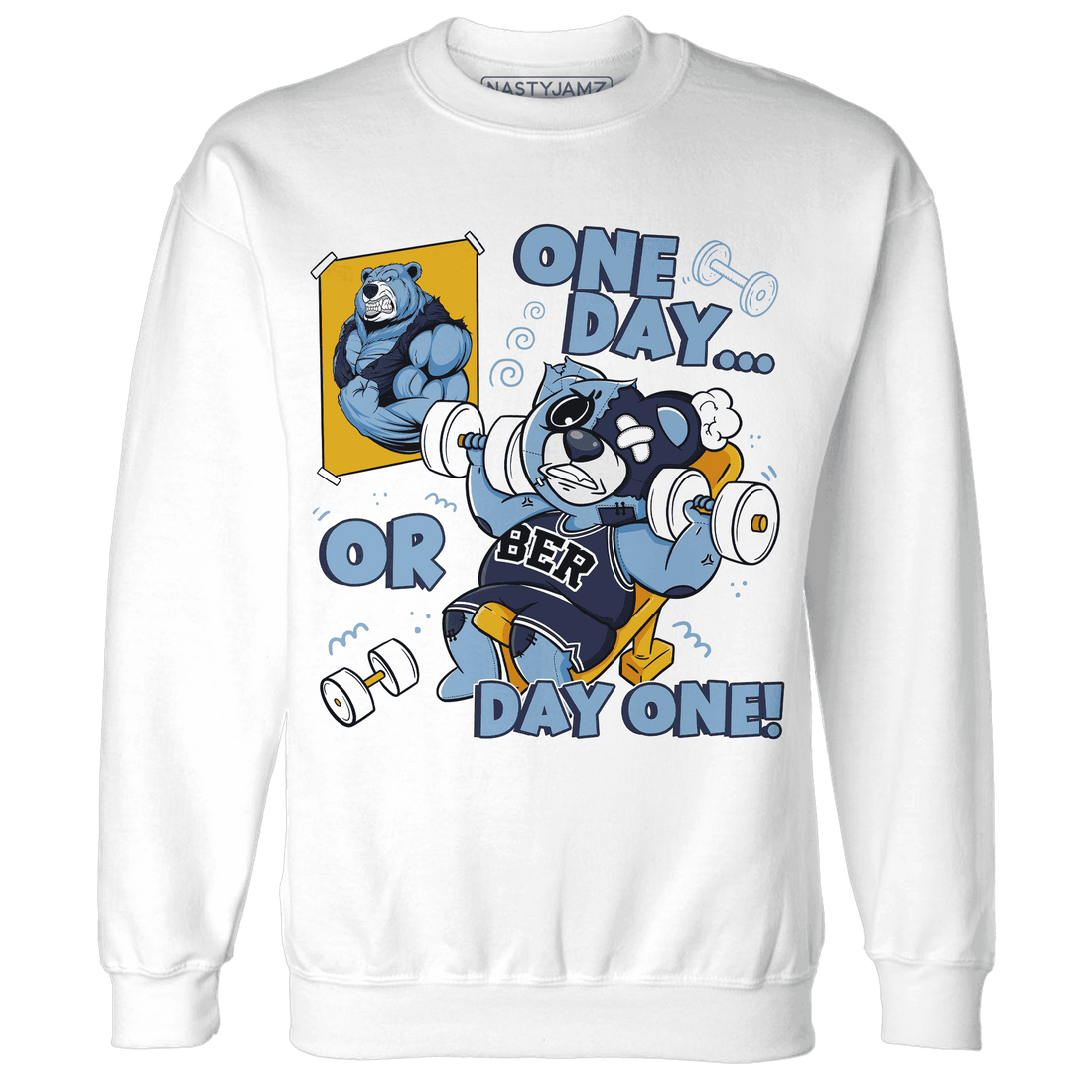 First In Flight 1s Sweatshirt Match BER Gymmer - NastyJamz