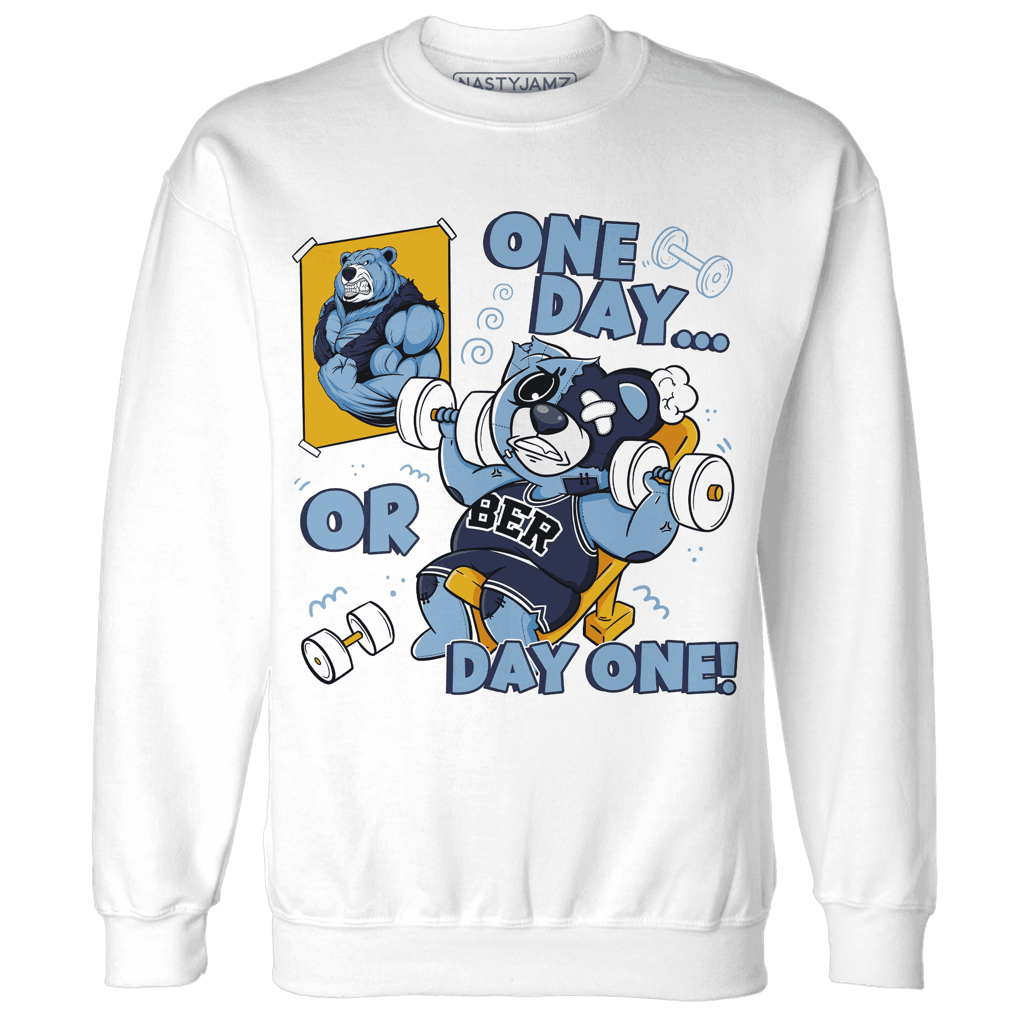 First In Flight 1s Sweatshirt Match BER Gymmer - NastyJamz