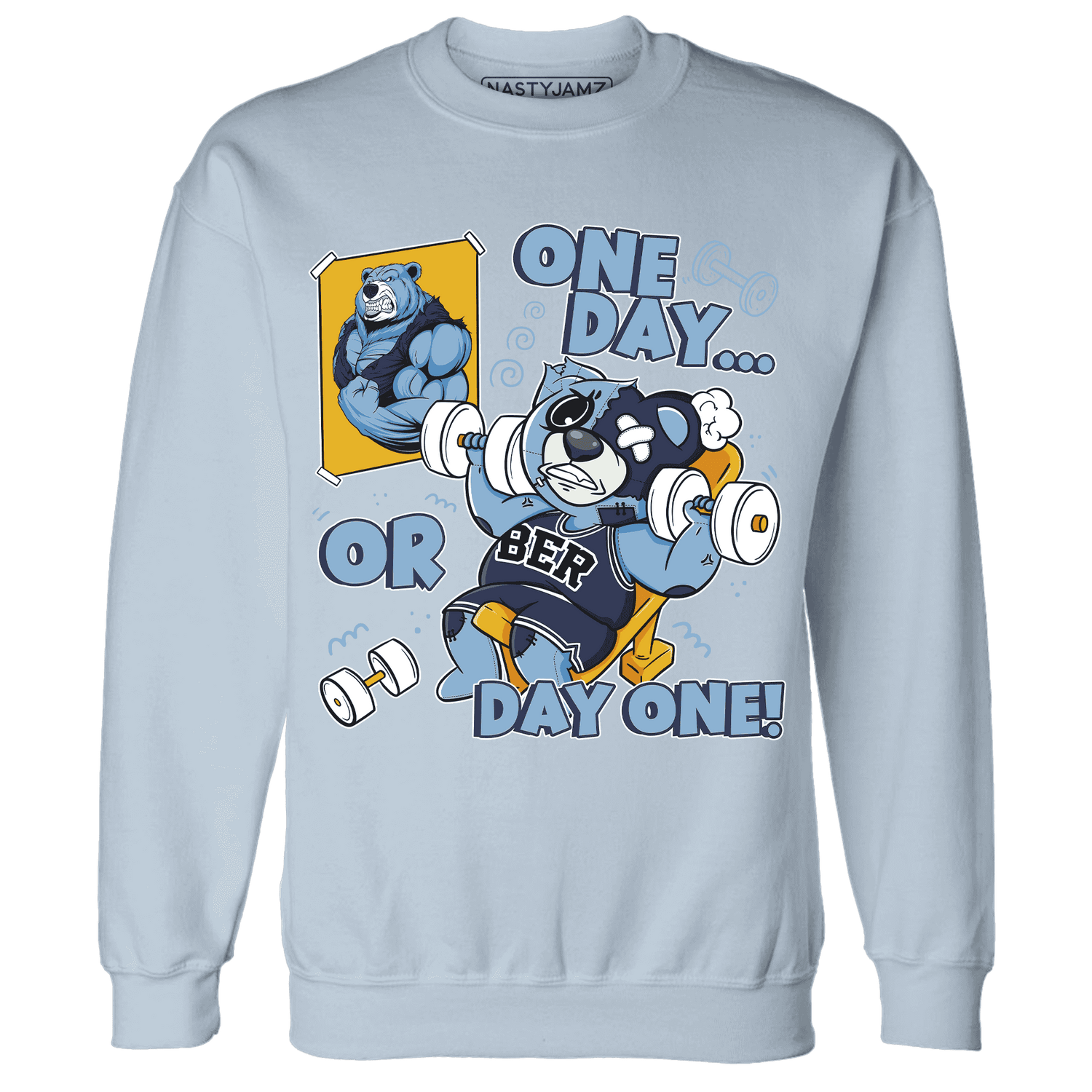 First In Flight 1s Sweatshirt Match BER Gymmer - NastyJamz