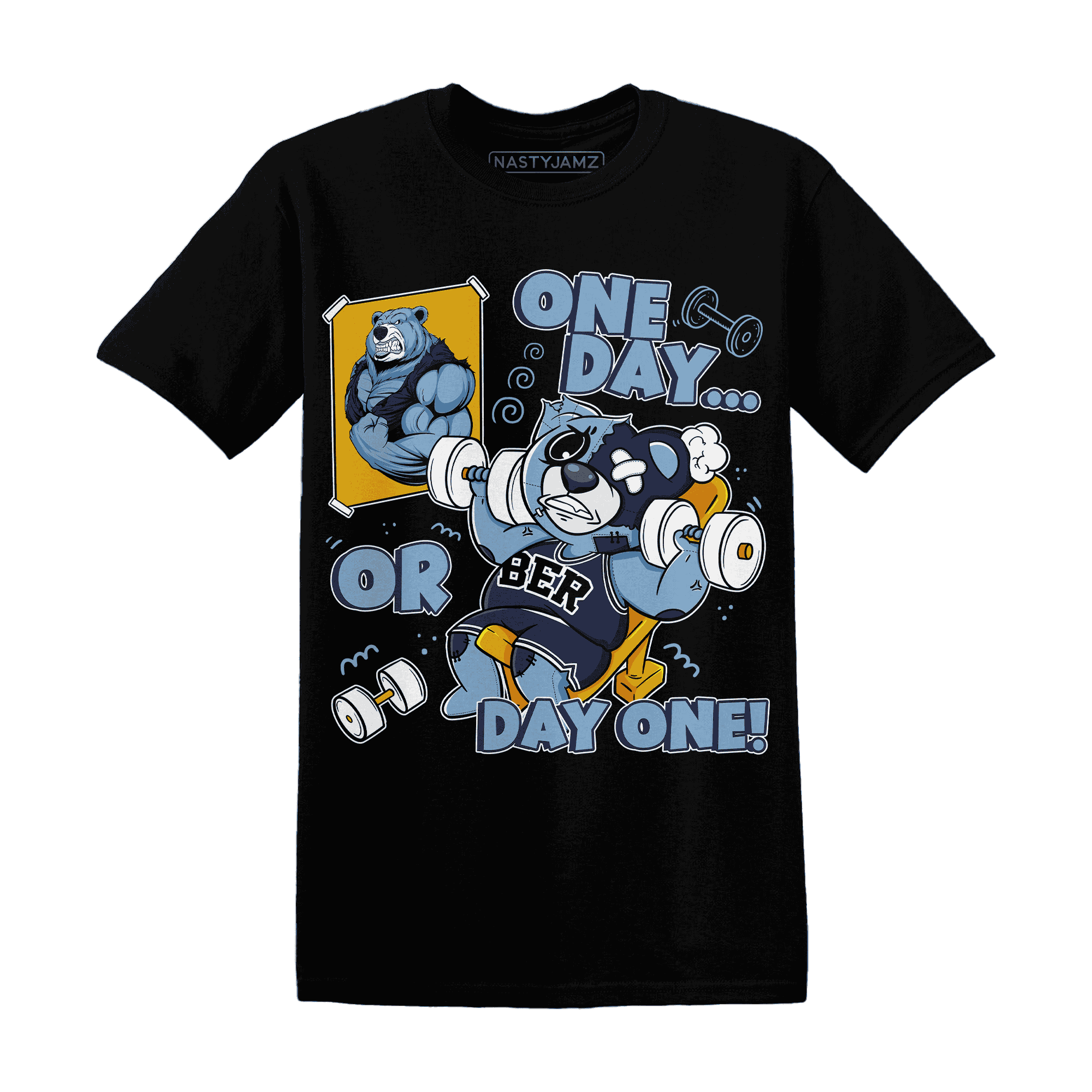 First In Flight 1s T Shirt Match BER Gymmer - NastyJamz