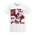 High 85 Metallic Burgundy 1s T Shirt Match BER Gymmer - NastyJamz
