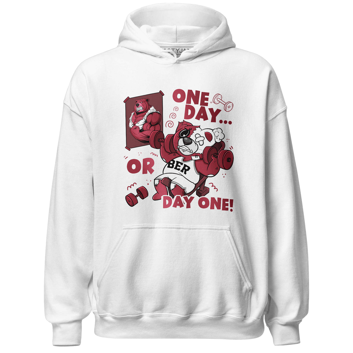 High 85 Metallic Burgundy 1s Hoodie Match BER Gymmer - NastyJamz