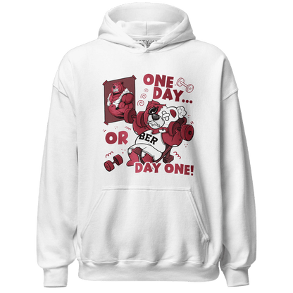 High 85 Metallic Burgundy 1s Hoodie Match BER Gymmer - NastyJamz
