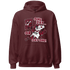 High White Team Red 1s Hoodie Match BER Gymmer - NastyJamz
