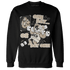 Latte 1s Sweatshirt Match BER Gymmer - NastyJamz