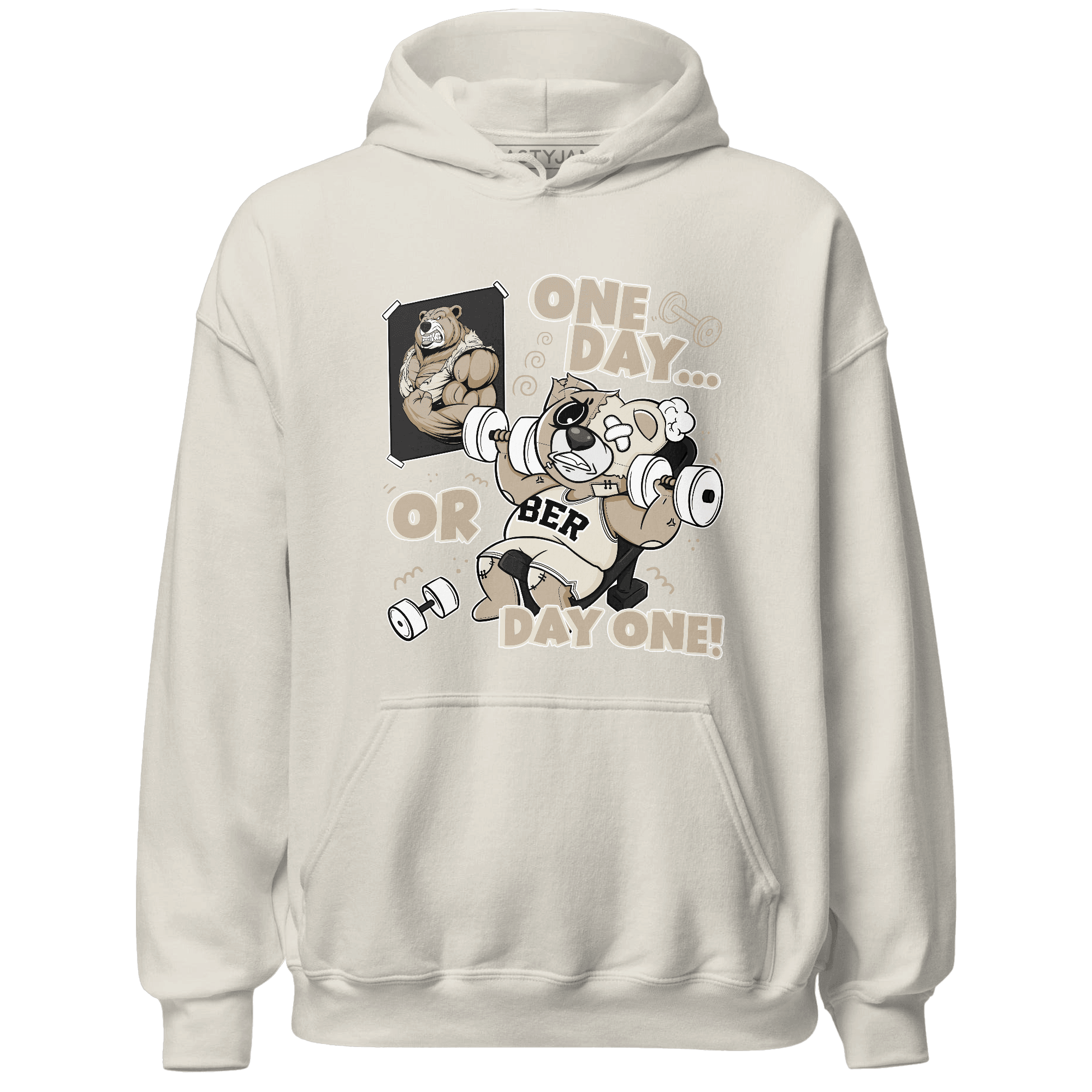 Latte 1s Hoodie Match BER Gymmer - NastyJamz