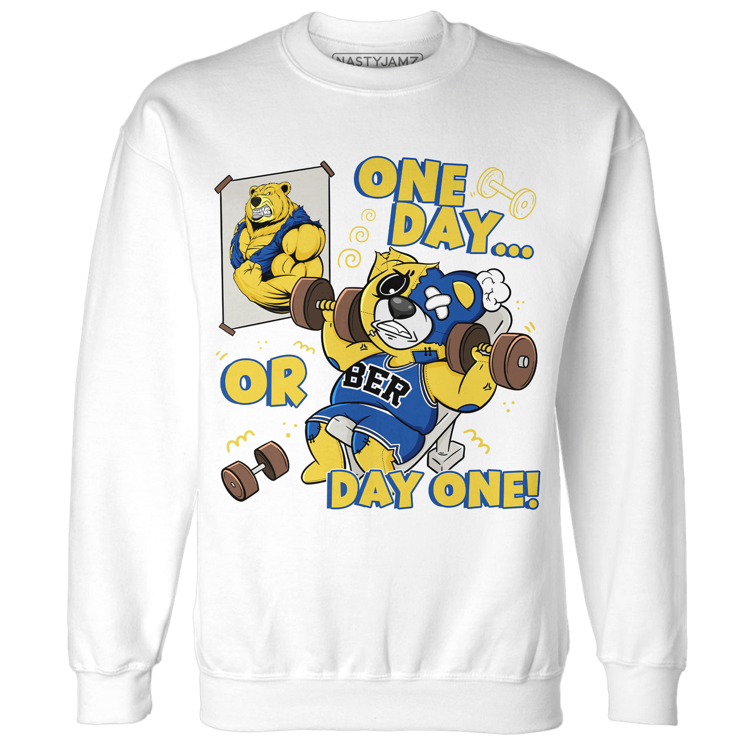 Low OG Canary TVSC 1s Sweatshirt Match BER Gymmer - NastyJamz