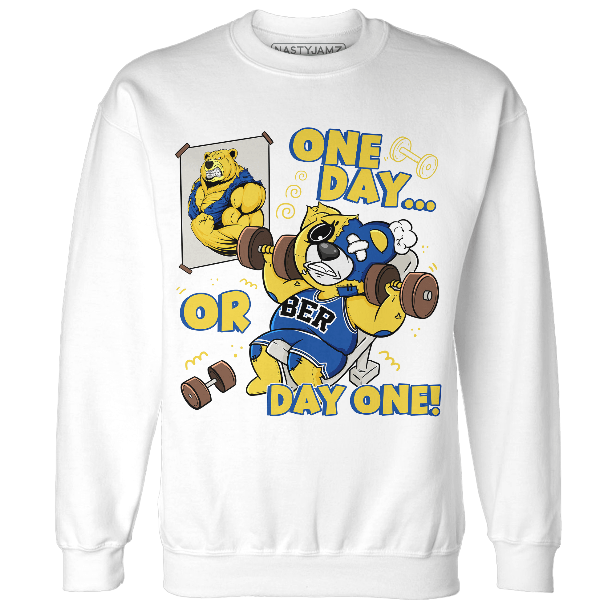 Low OG Canary TVSC 1s Sweatshirt Match BER Gymmer - NastyJamz
